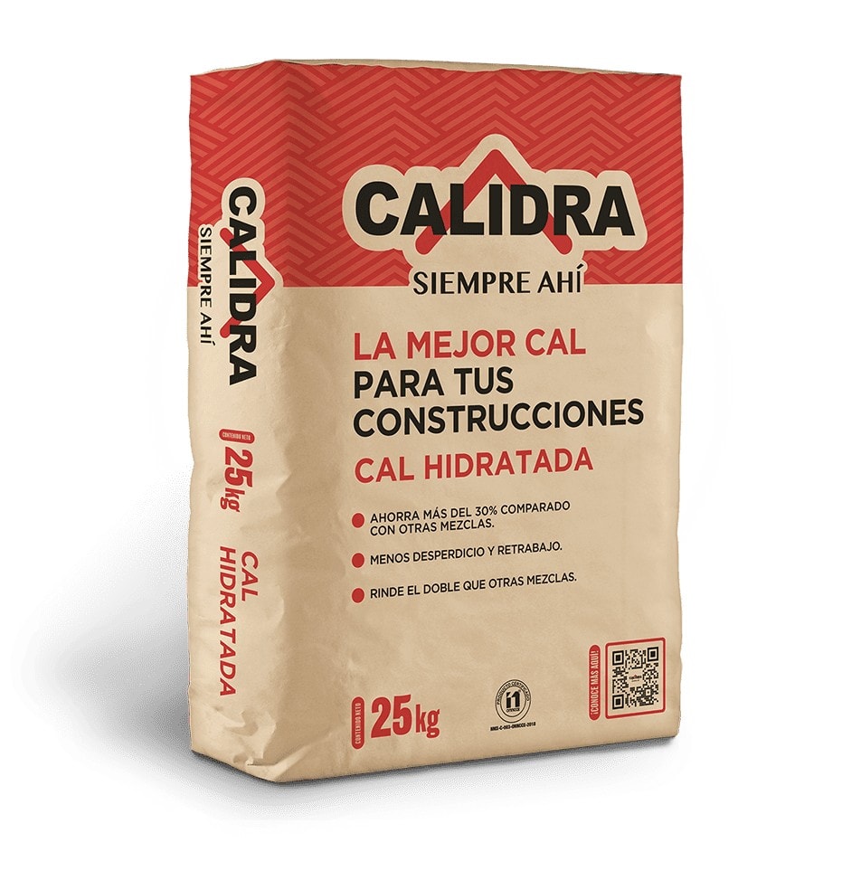 Calidra Cal, Saco 25 kg